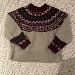 Tory Burch Sport fair isle sweater